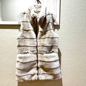 Faux Fur Long Vest